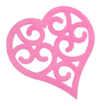 118 Renda Coração Largo