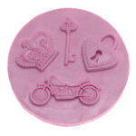 253 Moto/Chave/Coroa/Cadeado