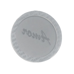 583 Tampa de Pirulitos Chocalho Redondo AMOR 6 Cm