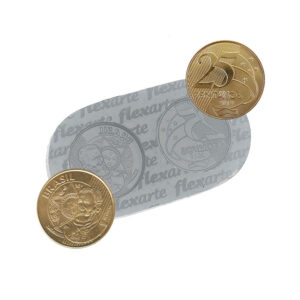 609 Moeda 25 Centavos Fantasia - Frente e Verso