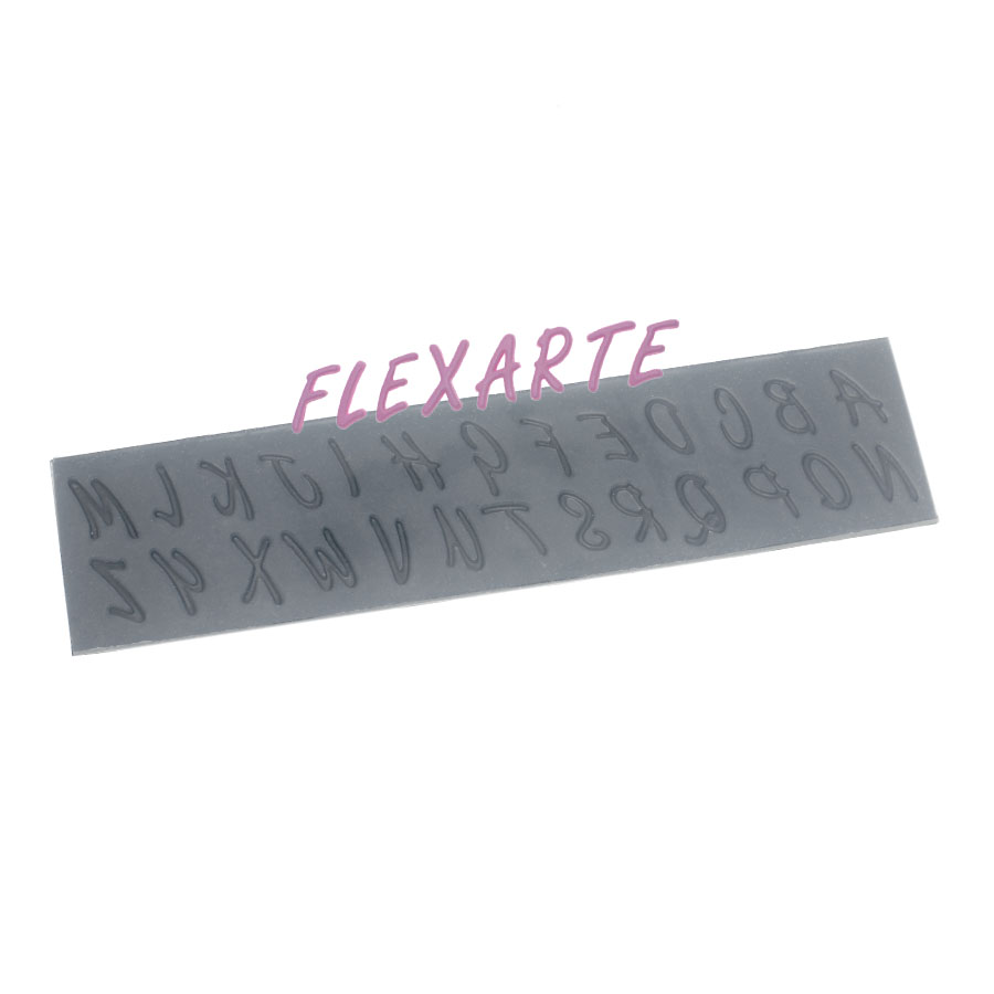 613 Alfabeto handwriting Médio Maiúsculo