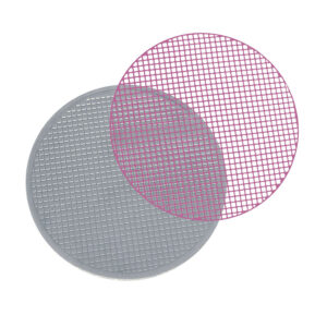 633 Tapete de Ponto Cruz Redondo Pequeno - Trama Pequena