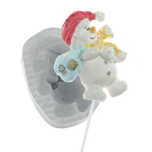 639 Pirulitos Boneco de Neve Médio