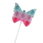 690 Pirulito Fidget 6cm Borboleta