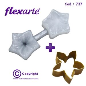 737 kit com cortador Flor do Campo