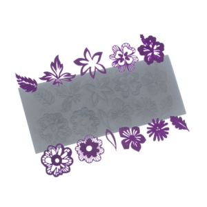 756 Renda de Flores Pequenas