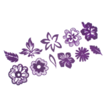 756 Renda de Flores Pequenas