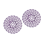 773 Dupla de Mini Rendas Jewell Redonda