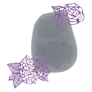 775 Rendas Mini Rosa & Florais Mini