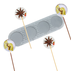 784 Quarteto de Pirulito / Mexedor Redondo peq  3,5 cm