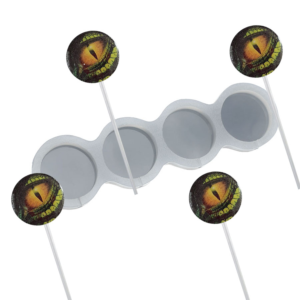 795 Quarteto de Pirulito de 4,5 Cm Redondo