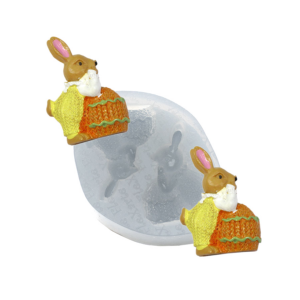 020 Dupla de Coelhinhas c/ Ovo