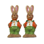 031 Dupla de Coelhos c/ 2 Cenouras