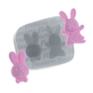 735 Coelhinha + Cabecinha de Coelho de Gravata