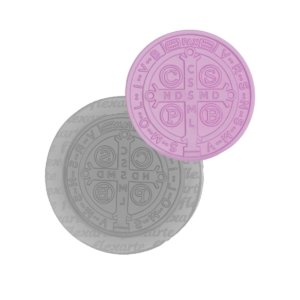 827 Medalha de São Bento Média 4,5 Cm