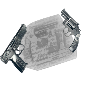 854 Pistola + Revólver - Armas 6 Cm