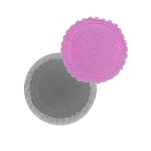 860 Tronco de Madeira ou Galho de Árvore Md 6,5cm