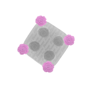 872 Quarteto de Rosinhas Lakisha Flor EB