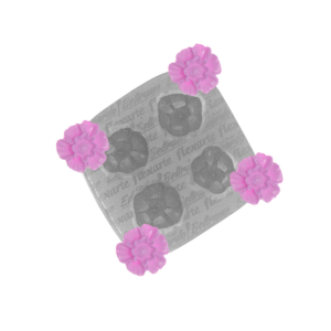 873 Quarteto de Florzinhas Madge EB